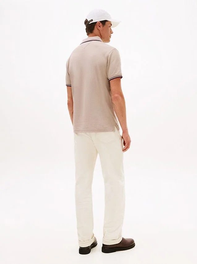 Polo Tommy Wicking de corte regular Polo Tommy Wicking de corte regular