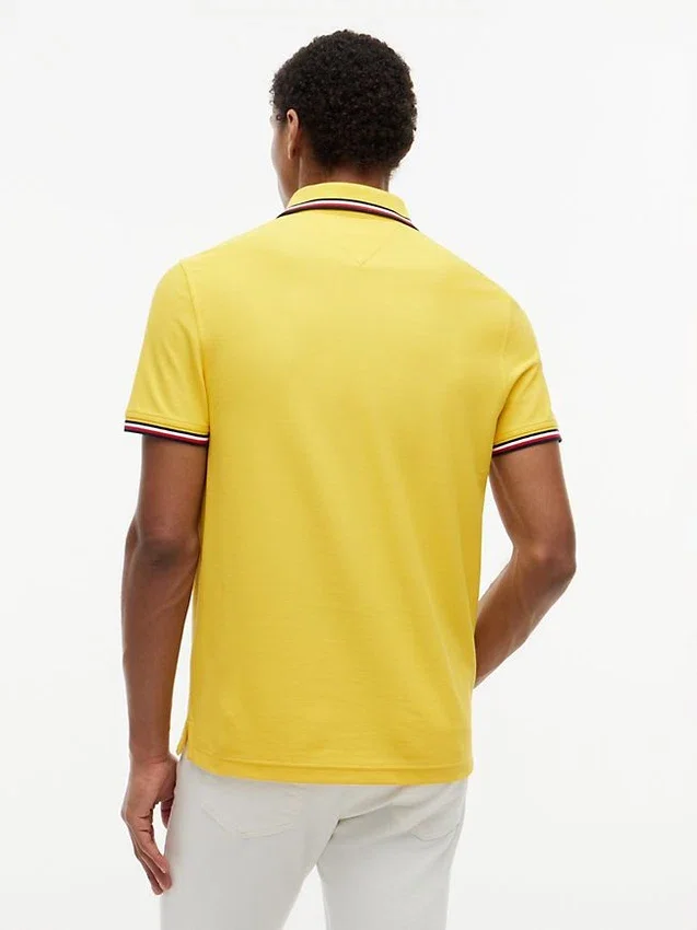 Polo Tommy Wicking de corte regular Polo Tommy Wicking de corte regular