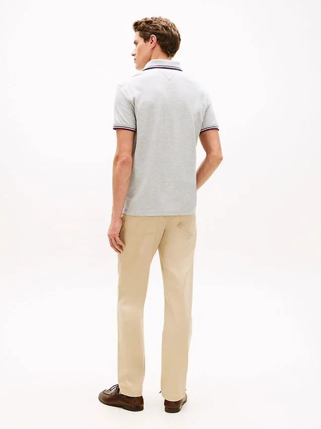 Polo Tommy Wicking de corte regular Polo Tommy Wicking de corte regular