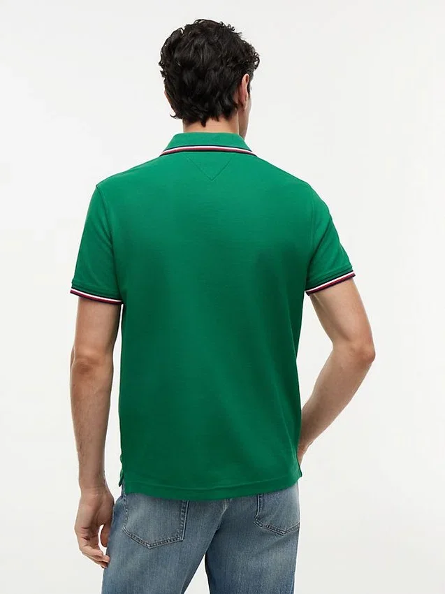 Polo Tommy Wicking de corte regular Polo Tommy Wicking de corte regular