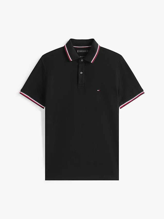 Polo Tommy Wicking de corte regular Polo Tommy Wicking de corte regular