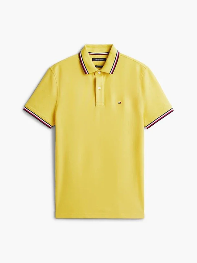Polo Tommy Wicking de corte regular Polo Tommy Wicking de corte regular