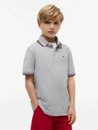 Polo Tommy Wicking para criança