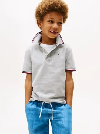 Polo Tommy Wicking para criança