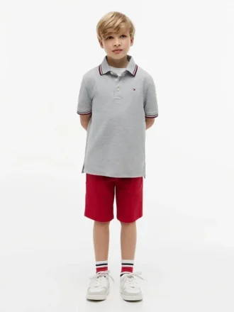 Polo Tommy Wicking para criança