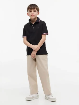 Polo Tommy Wicking para criança