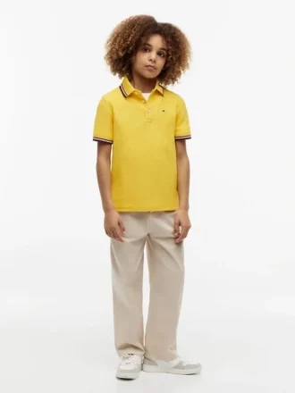 Polo Tommy Wicking para criança