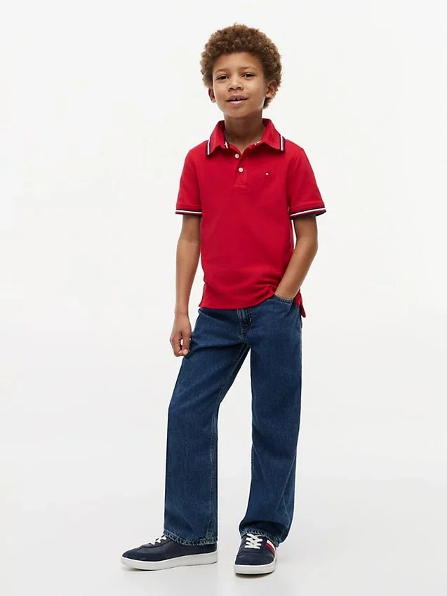 Polo Tommy Wicking para criança Polo Tommy Wicking para criança