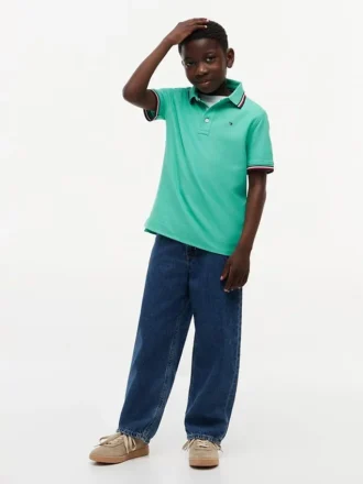 Polo Tommy Wicking para criança
