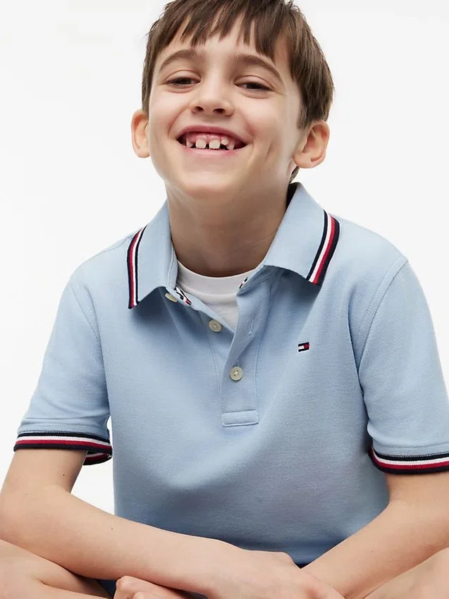 Polo Tommy Wicking para criança Polo Tommy Wicking para criança