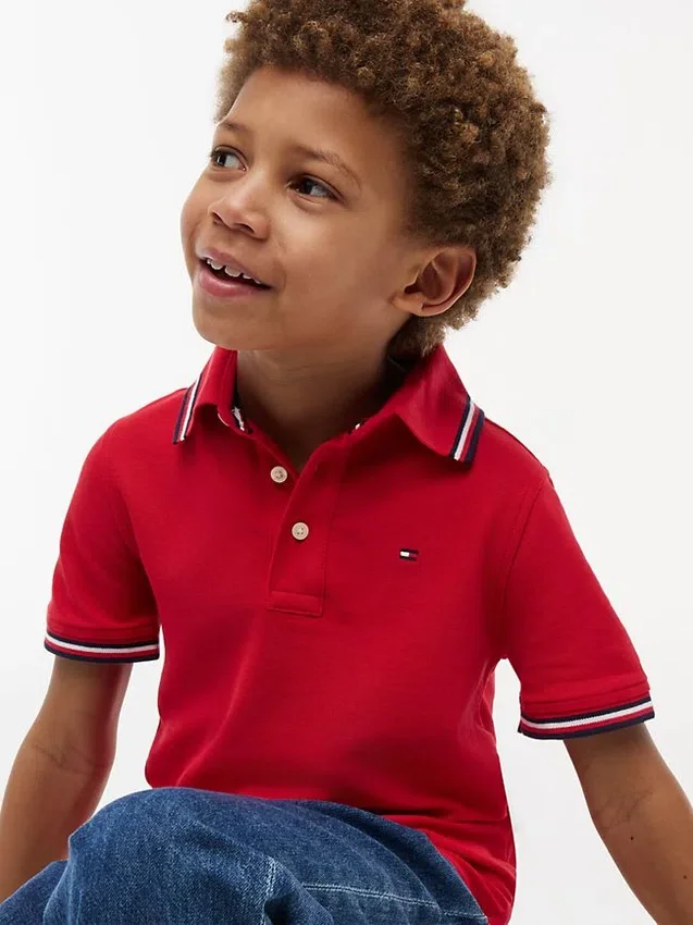 Polo Tommy Wicking para criança Polo Tommy Wicking para criança