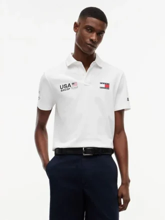 Polo Tommy x US SailGP Team Replica