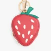Porta-moedas com morango para bolsa Porta-moedas com morango para bolsa