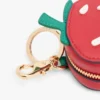 Porta-moedas com morango para bolsa Porta-moedas com morango para bolsa