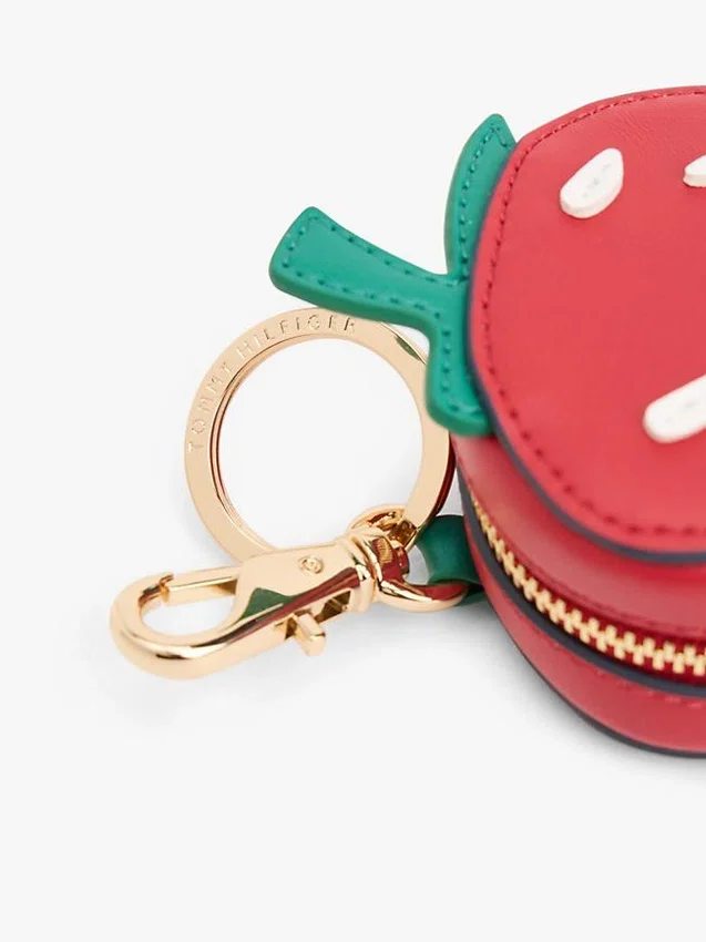 Porta-moedas com morango para bolsa Porta-moedas com morango para bolsa