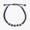Pulseira ajustável em nylon trançado Pulseira ajustável em nylon trançado