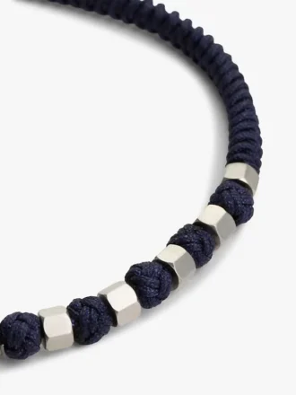 Pulseira ajustável em nylon trançado