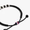 Pulseira ajustável em nylon trançado Pulseira ajustável em nylon trançado