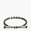 Pulseira ajustável em nylon trançado Pulseira ajustável em nylon trançado