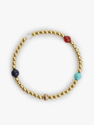 Pulseira Boho Multicolorida com Contas