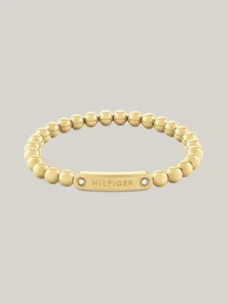 Pulseira com contas de metal Monotype