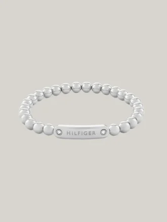 Pulseira com contas de metal Monotype