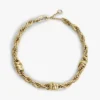 Pulseira com corrente em corda náutica Pulseira com corrente em corda náutica