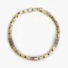 Pulseira com elos em forma de bandeira