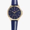 Relógio com bracelete de 34 mm com riscas exclusivas Relógio com bracelete de 34 mm com riscas exclusivas