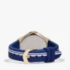Relógio com bracelete de 34 mm com riscas exclusivas Relógio com bracelete de 34 mm com riscas exclusivas