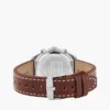 Relógio cronógrafo com bracelete em pele de 40 mm Relógio cronógrafo com bracelete em pele de 40 mm