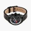 Relógio cronógrafo com bracelete em pele de 40 mm Relógio cronógrafo com bracelete em pele de 40 mm