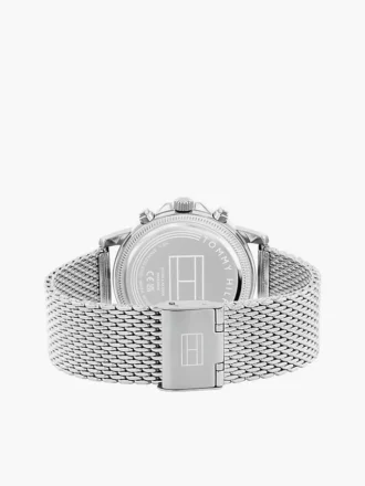 Relógio de vestir com bracelete em malha de 40 mm