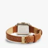 Relógio de vestir com bracelete em pele de 24 mm Relógio de vestir com bracelete em pele de 24 mm
