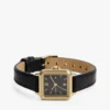 Relógio de vestir com bracelete em pele de 24 mm Relógio de vestir com bracelete em pele de 24 mm