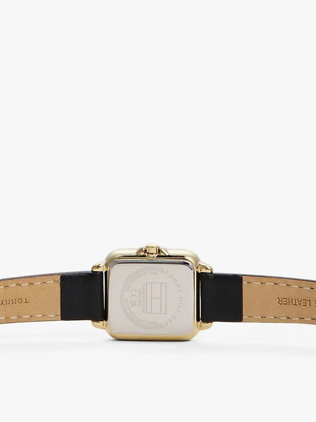 Relógio de vestir com bracelete em pele de 24 mm Relógio de vestir com bracelete em pele de 24 mm