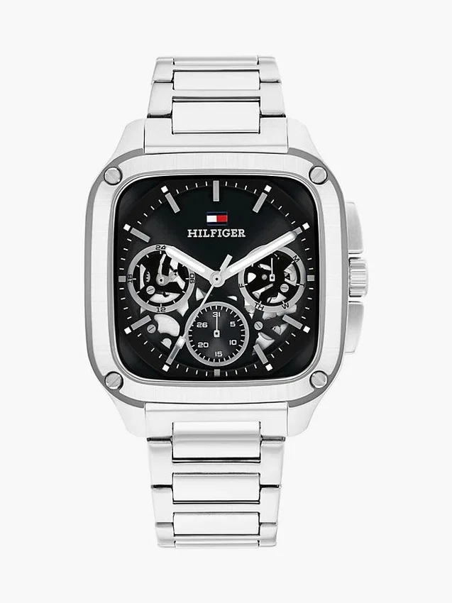 Relógio desportivo com mostrador retangular esqueleto de 37 mm Relógio desportivo com mostrador retangular esqueleto de 37 mm