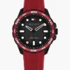 Relógio desportivo de 42 mm com bracelete em silicone