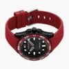 Relógio desportivo de 42 mm com bracelete em silicone