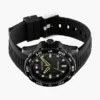 Relógio desportivo de 42 mm com bracelete em silicone