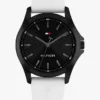 Relógio desportivo de 43 mm com bracelete em silicone