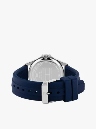 Relógio desportivo de 43 mm com bracelete em silicone