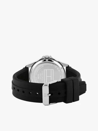 Relógio desportivo de 43 mm com bracelete em silicone