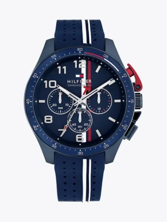 Relógio desportivo de 46 mm com bracelete em silicone