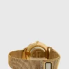 Relógio dourado com bracelete magnética Relógio dourado com bracelete magnética