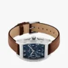 Relógio multifunções com bracelete em pele de 36 mm Relógio multifunções com bracelete em pele de 36 mm