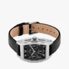 Relógio multifunções com bracelete em pele de 36 mm Relógio multifunções com bracelete em pele de 36 mm