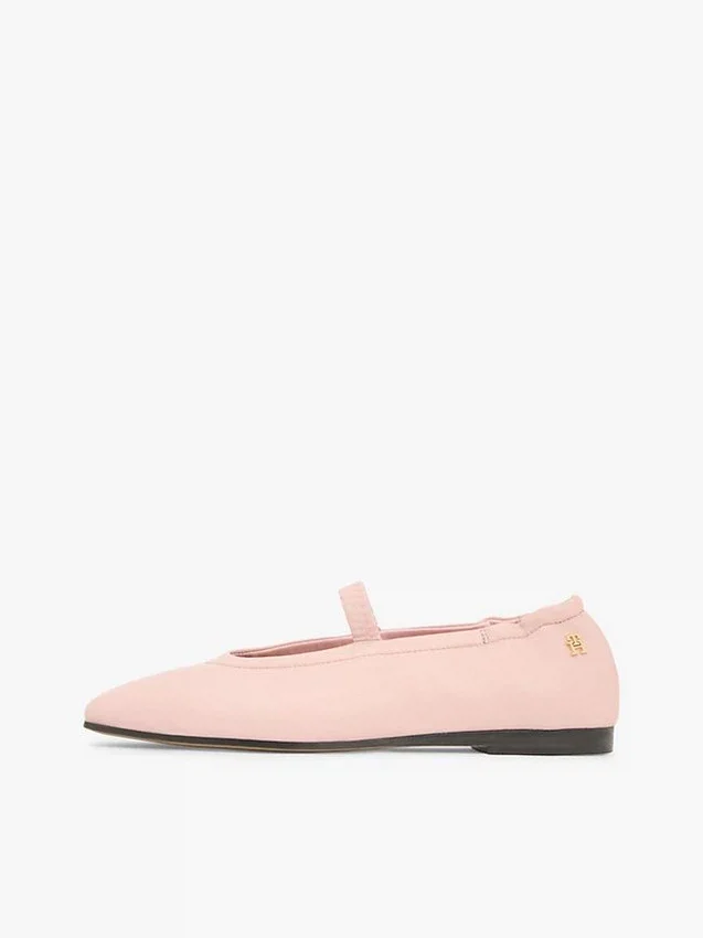 Sabot de couro Mary Jane Sabot de couro Mary Jane