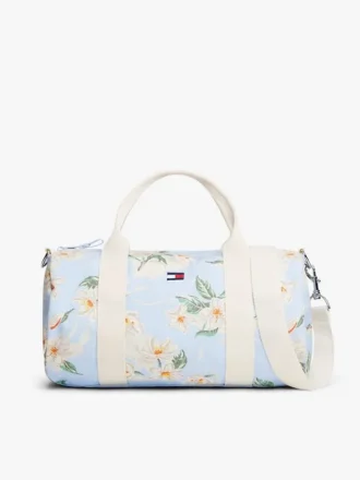 Saco de viagem com estampado floral para criança