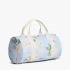 Saco de viagem com estampado floral para criança
